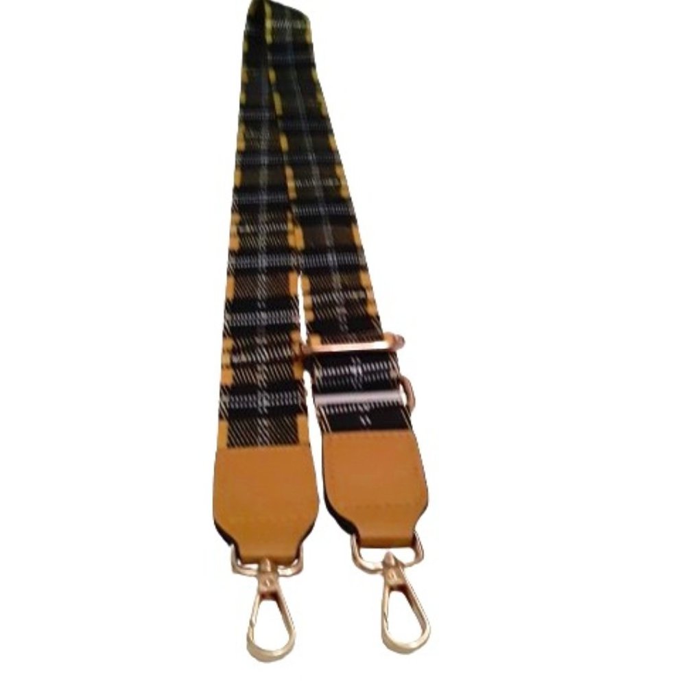 NEW ADJUSTABLE Plaid CROSSBODY BAG PURSE REPLACEMENT STRAP